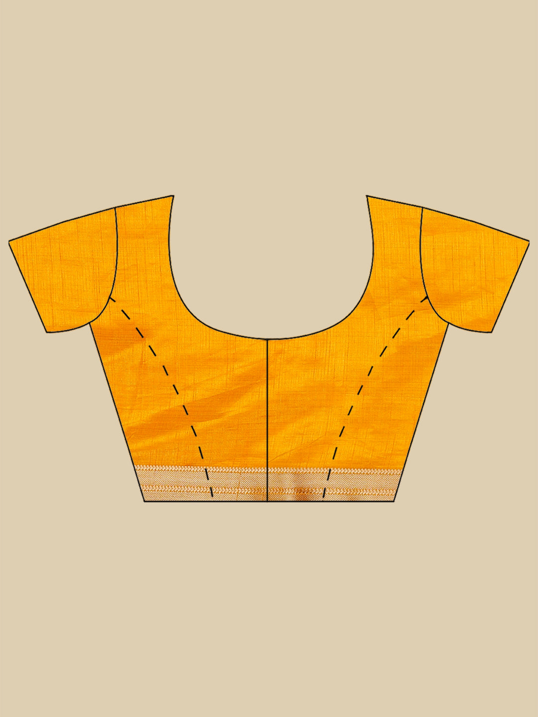 Mustard Woven Design Art Silk Saree