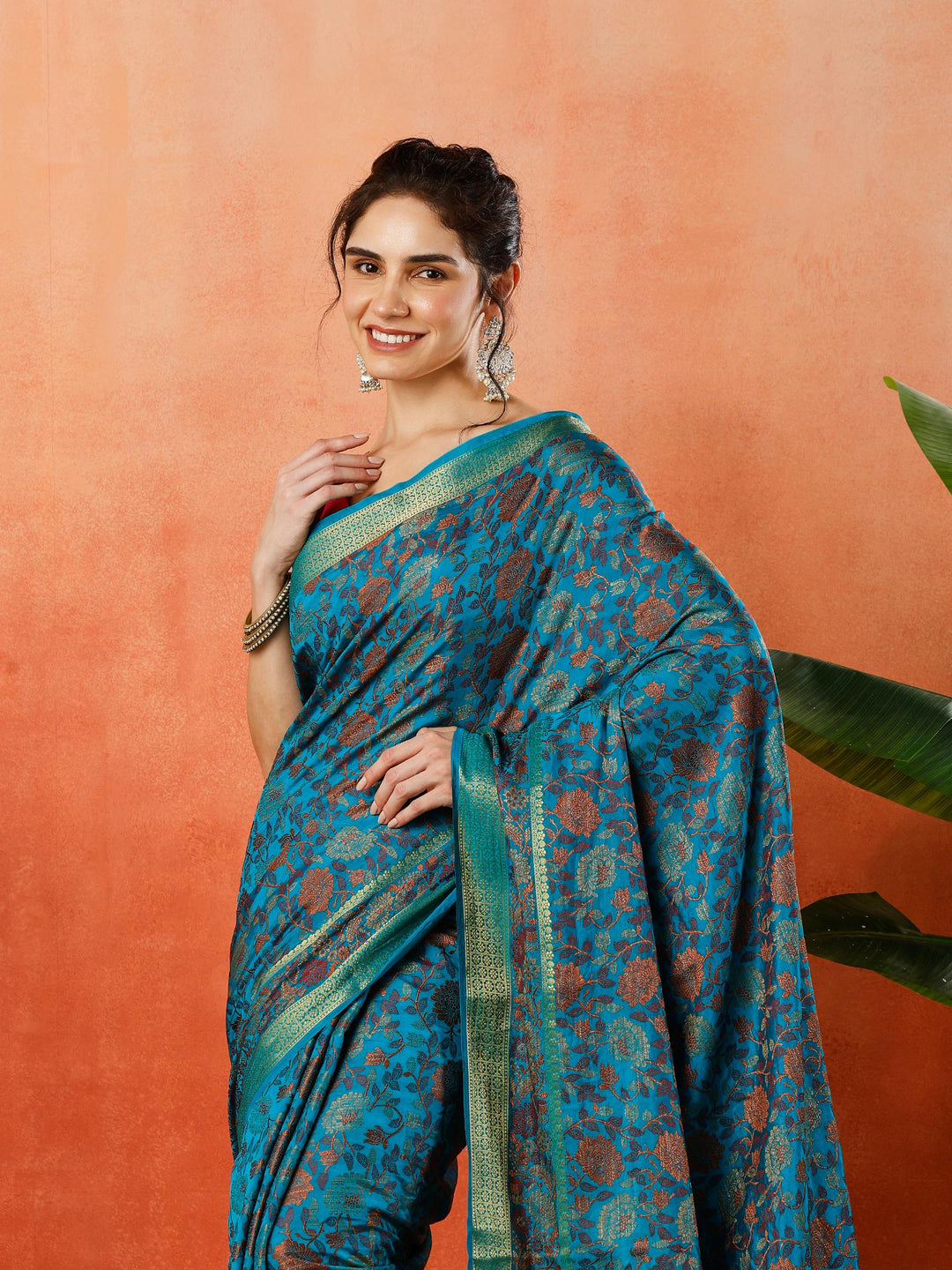 Woven Design Tussar Silk Saree