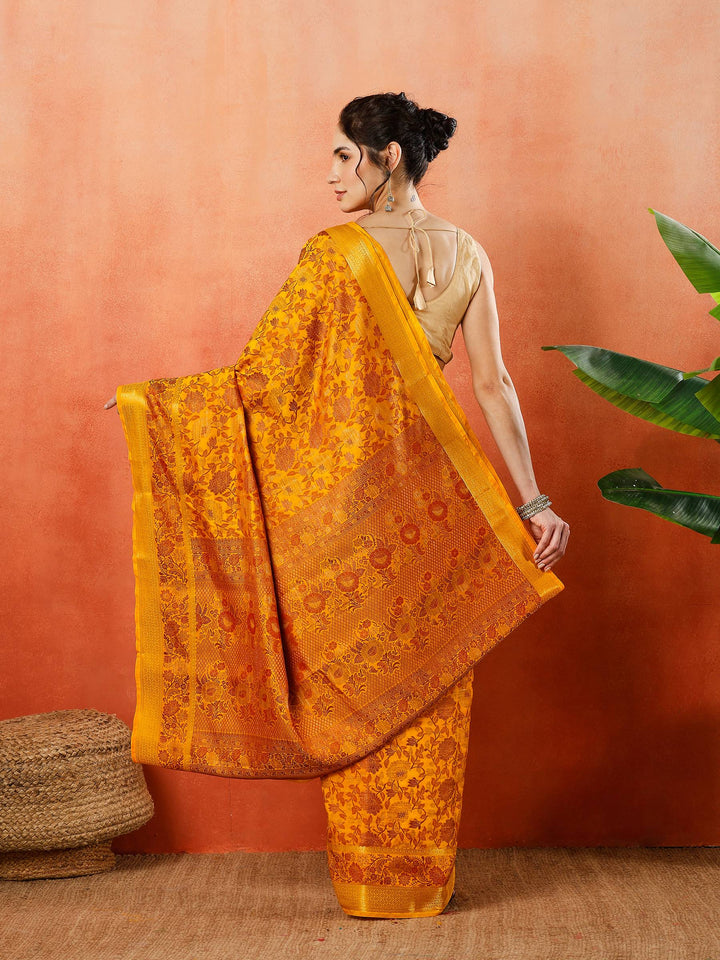 Woven Design Tussar Silk Saree