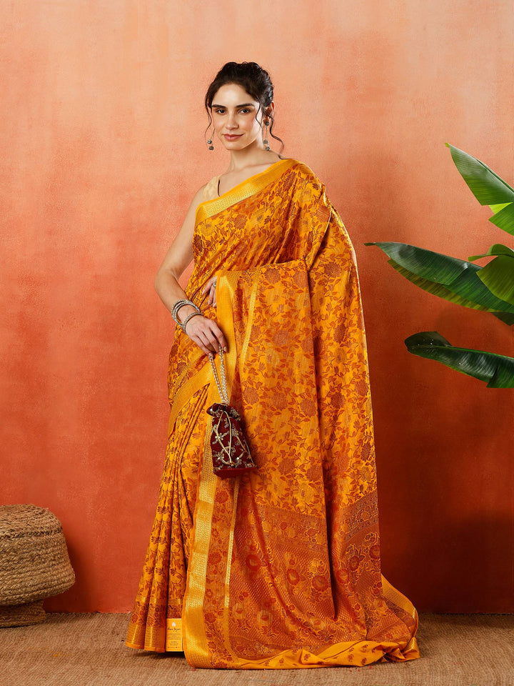 Woven Design Tussar Silk Saree