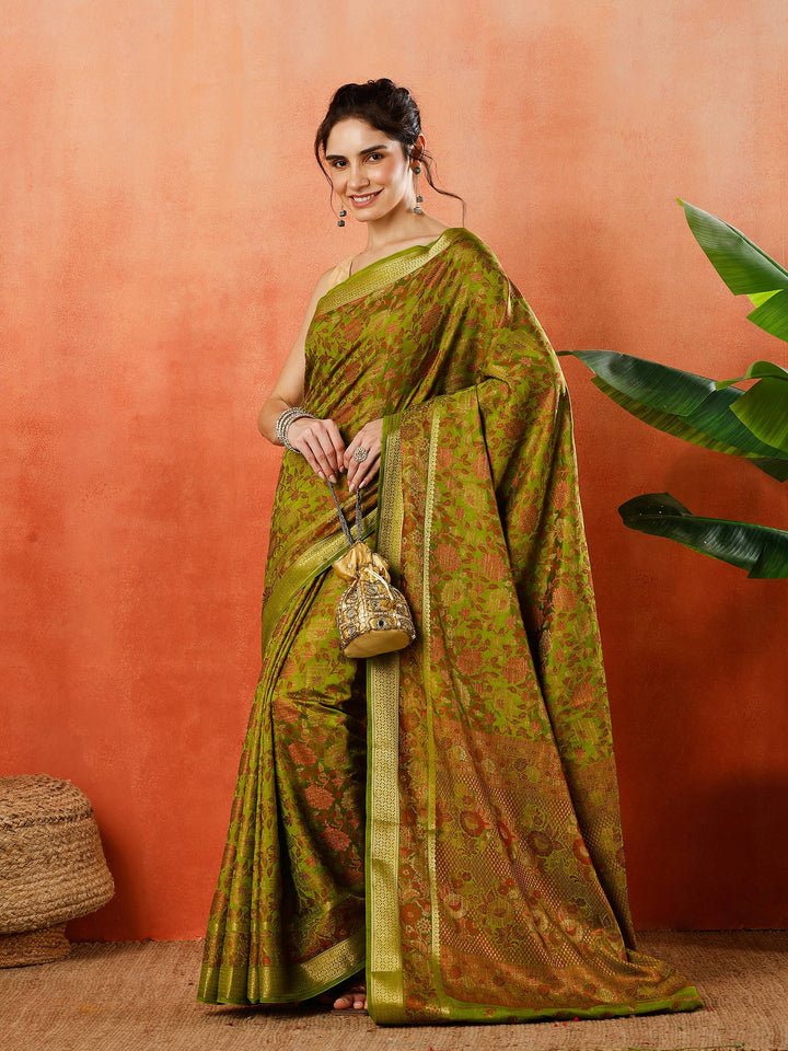 Woven Design Tussar Silk Saree