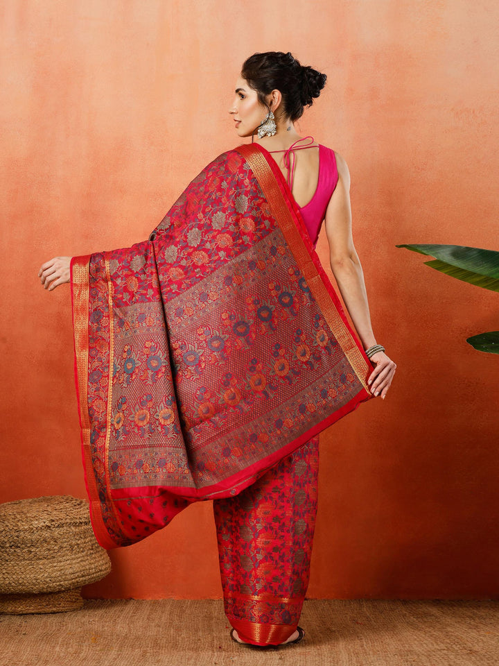 Woven Design Tussar Silk Saree
