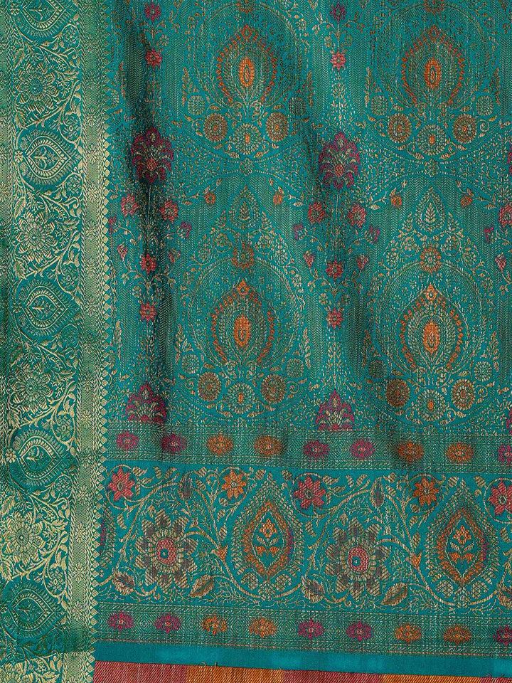 Woven Design Tussar Silk Saree