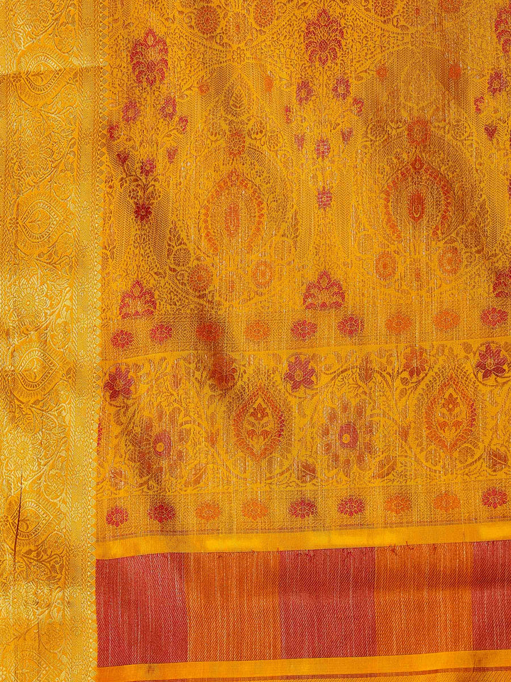 Woven Design Tussar Silk Saree