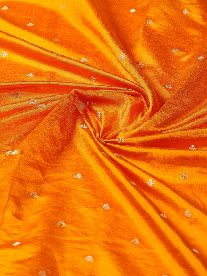 Mustard Woven Design Art Silk Saree