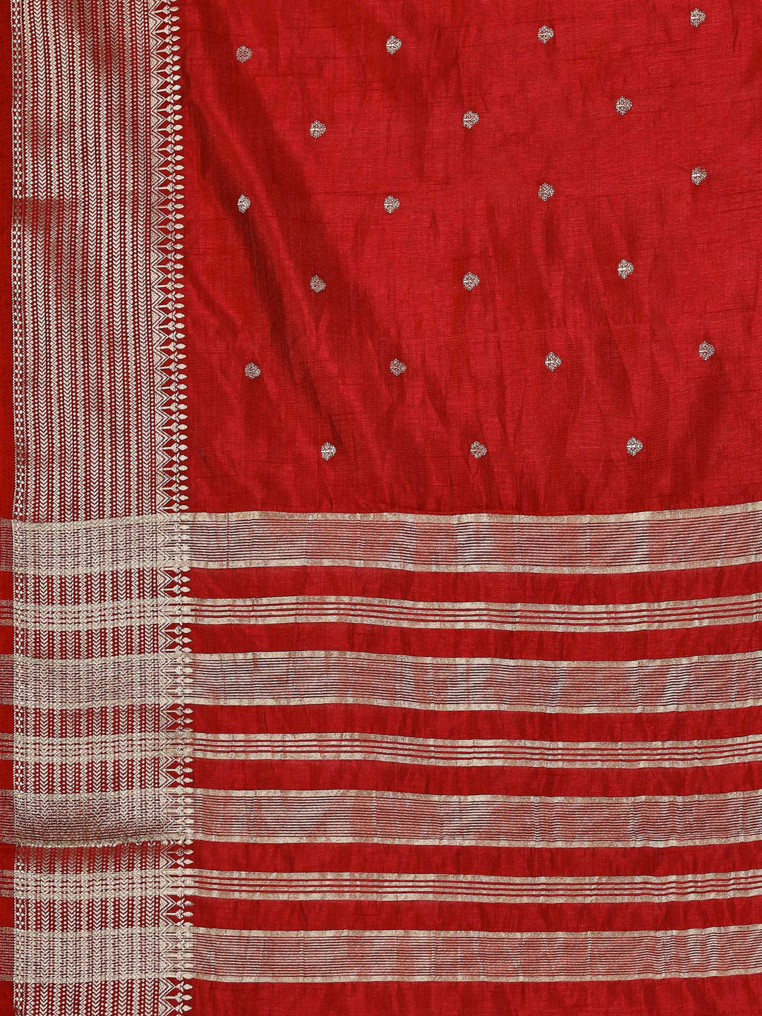 Wine Woven Design Art Silk Saree