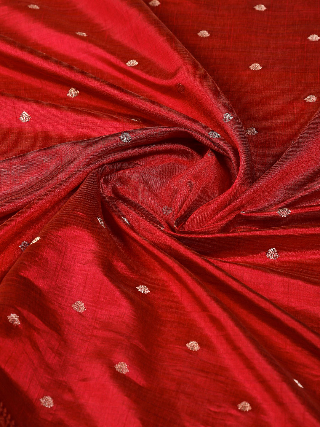Wine Woven Design Art Silk Saree