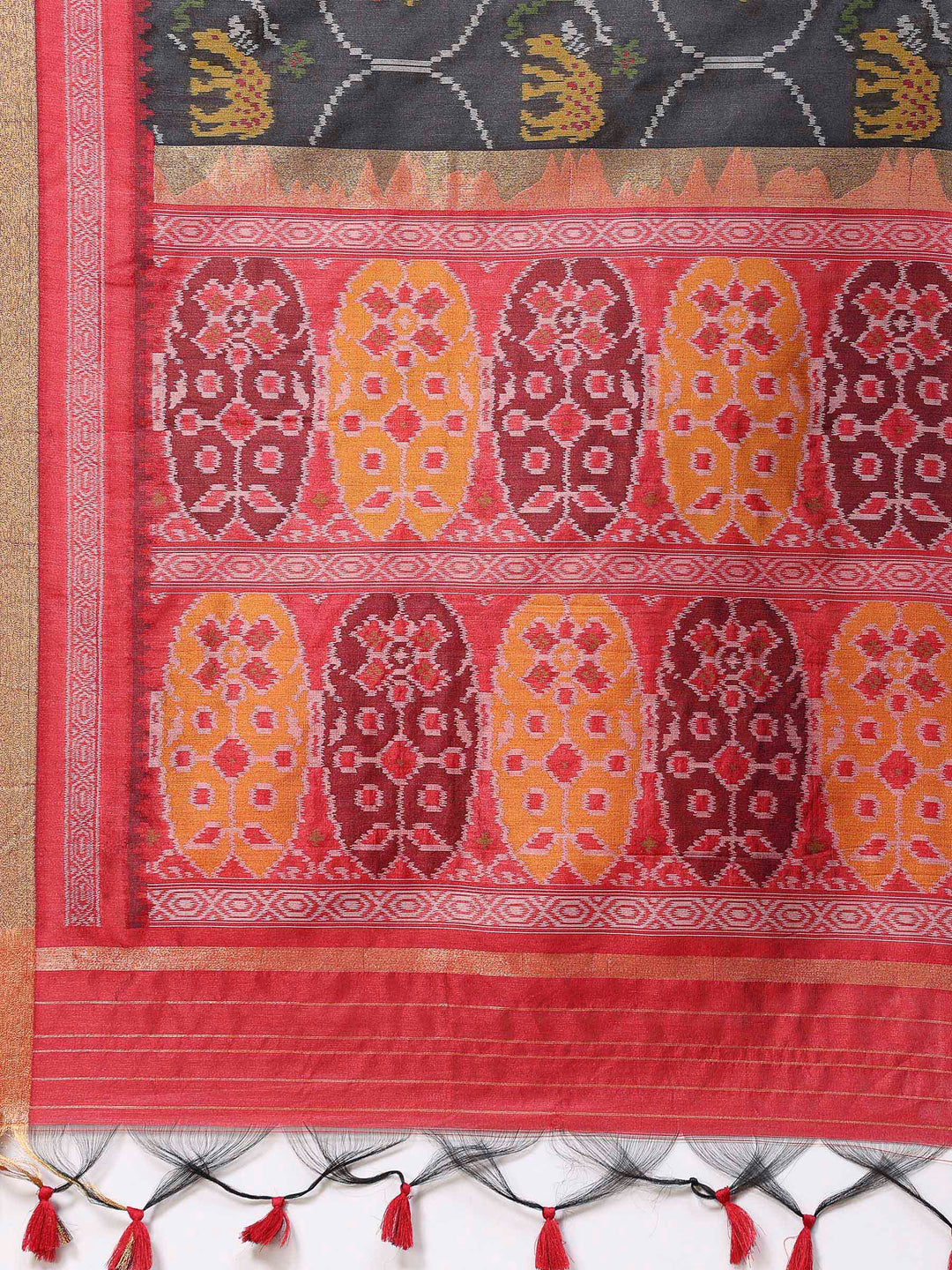 Woven Design Tussar Silk Saree