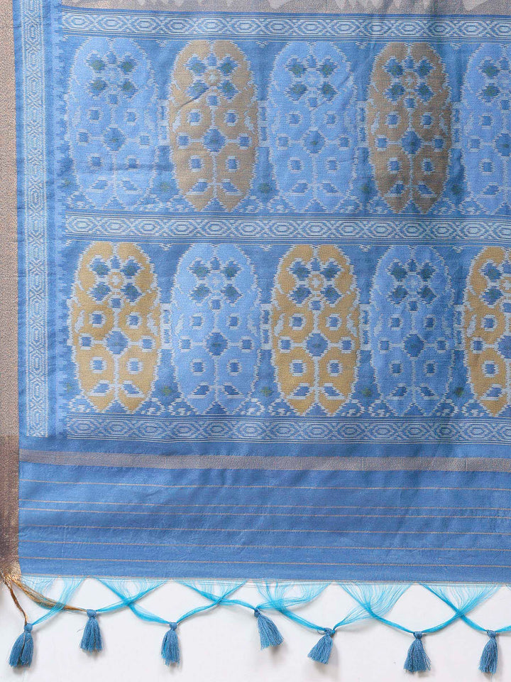 Woven Design Tussar Silk Saree