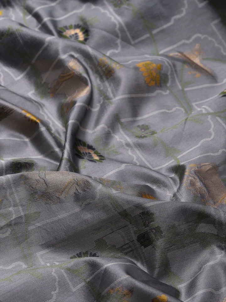 Woven Design Tussar Silk Saree