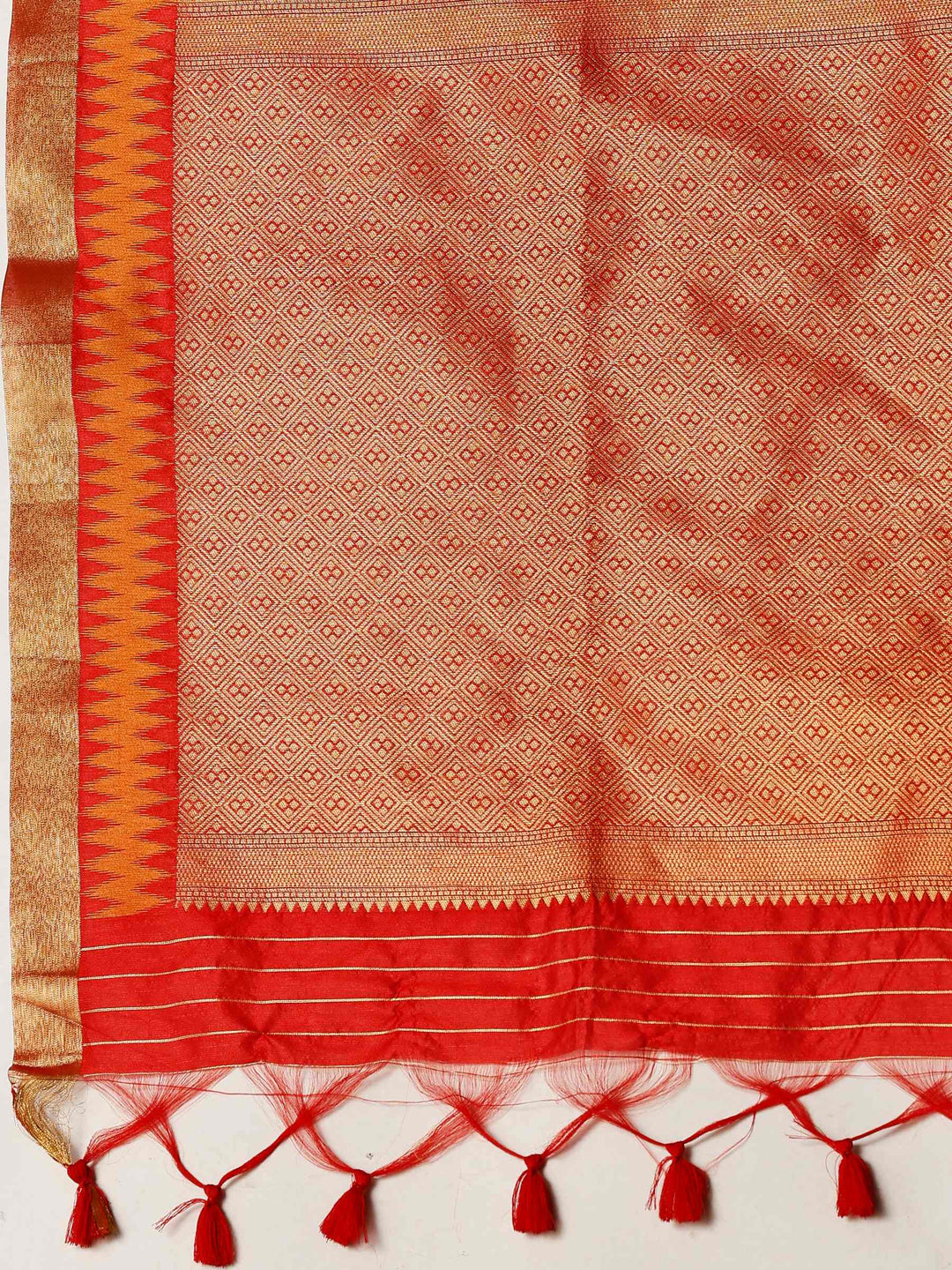 Woven Design Tussar Silk Saree