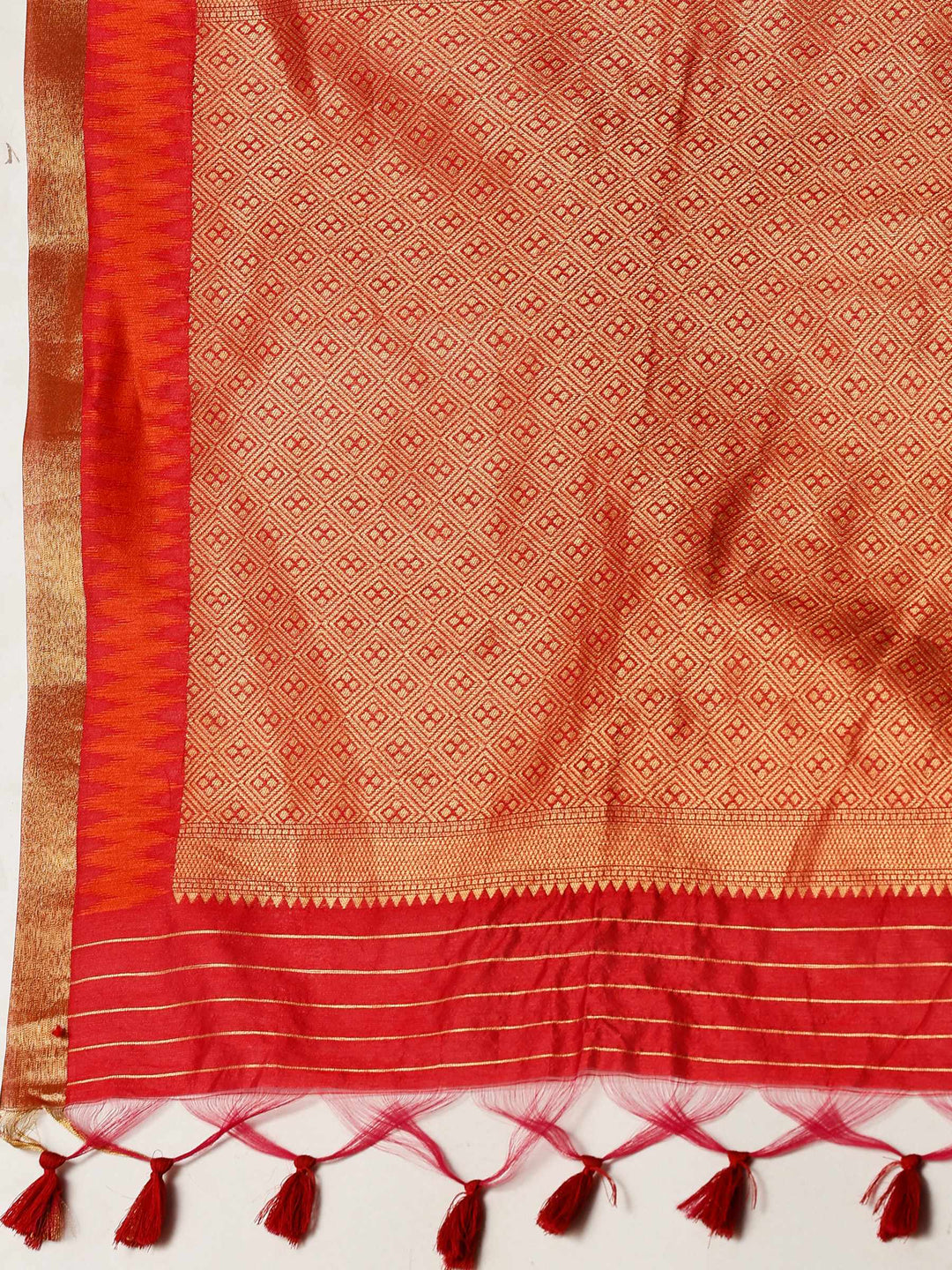 Woven Design Tussar Silk Saree