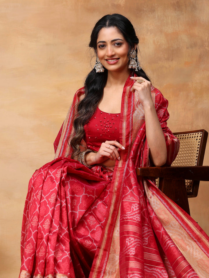 Woven Design Tussar Silk Saree