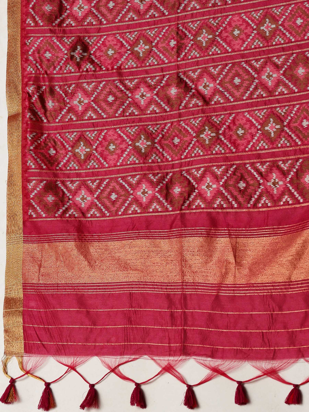 Woven Design Tussar Silk Saree