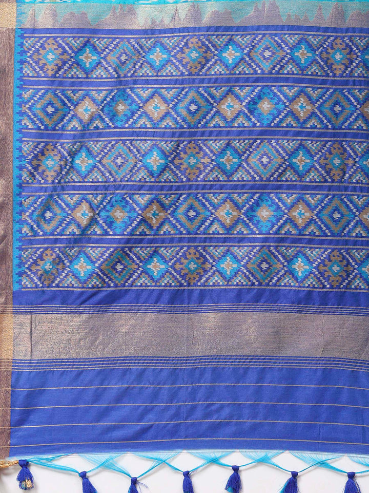 Woven Design Tussar Silk Saree