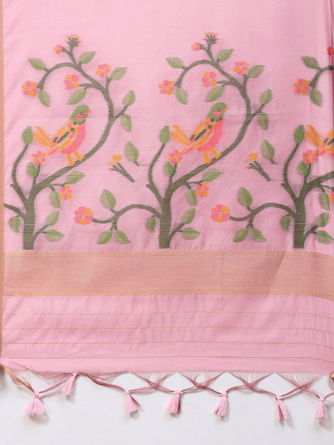 Woven Design Tussar Silk Saree