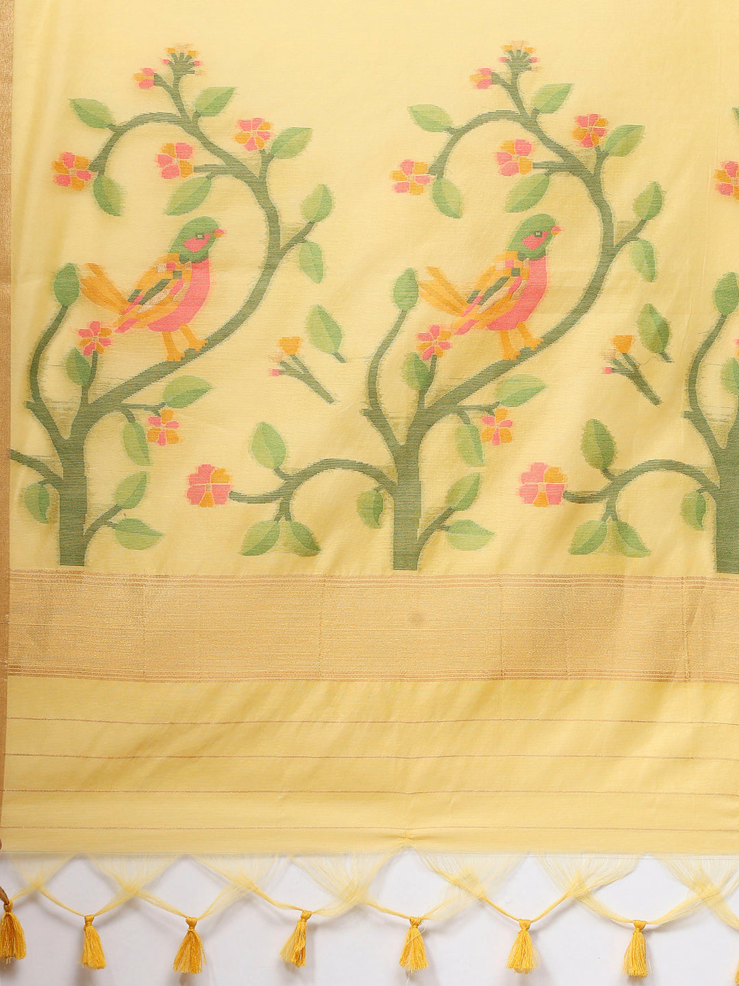 Woven Design Tussar Silk Saree