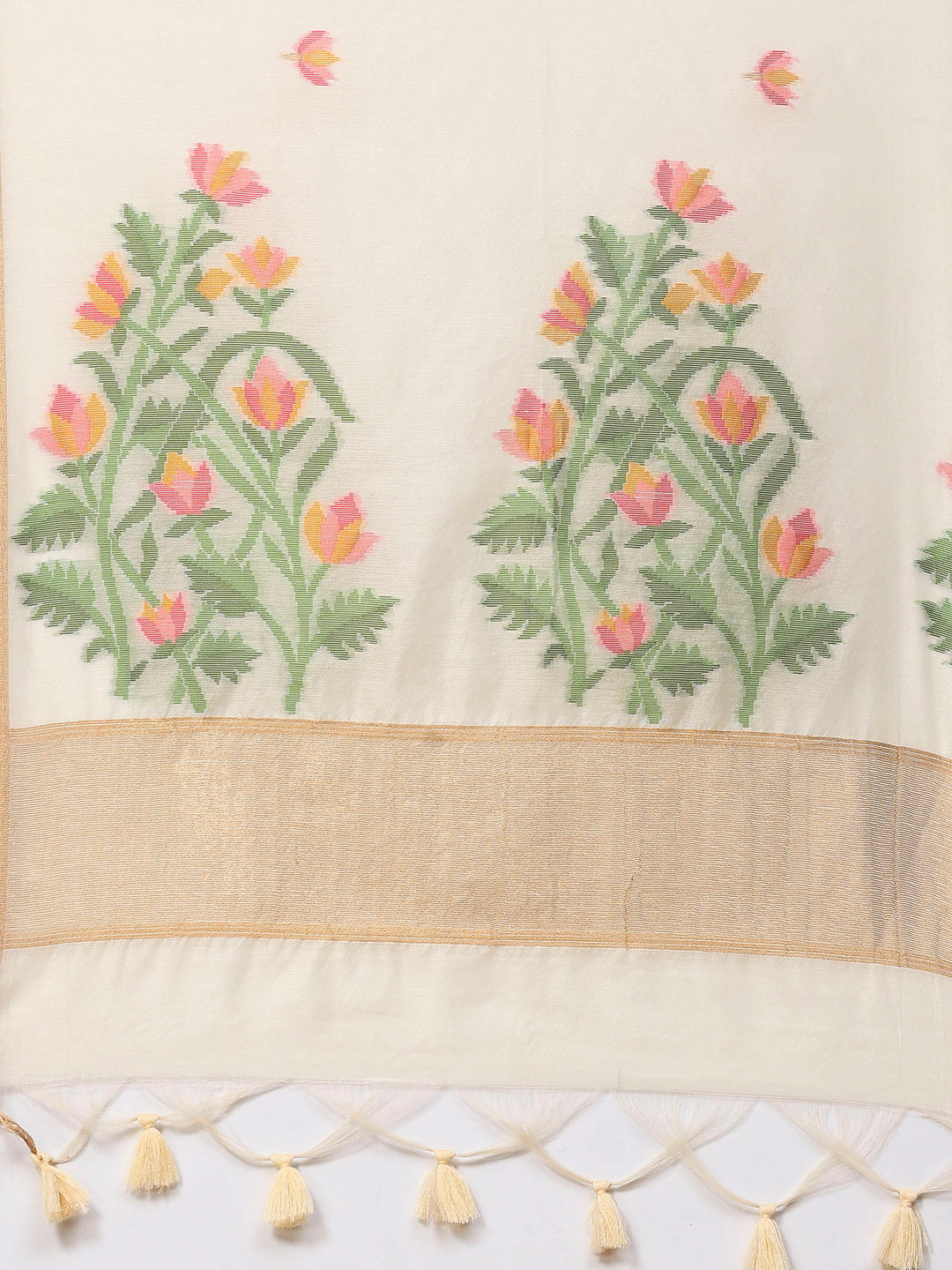 Woven Design Tussar Silk Saree