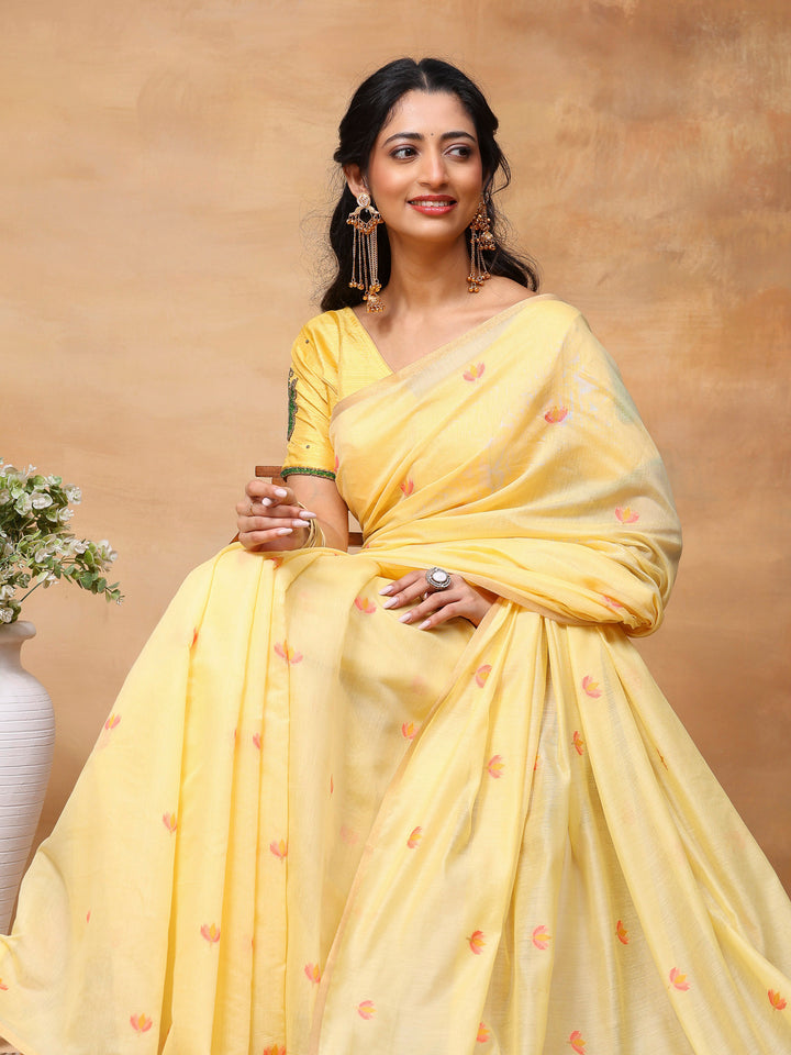 Woven Design Tussar Silk Saree