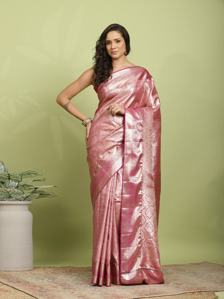 Rani Woven Design Art Silk Saree