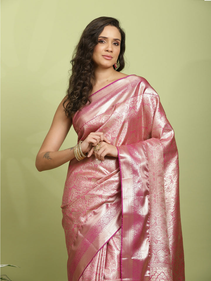 Rani Woven Design Art Silk Saree