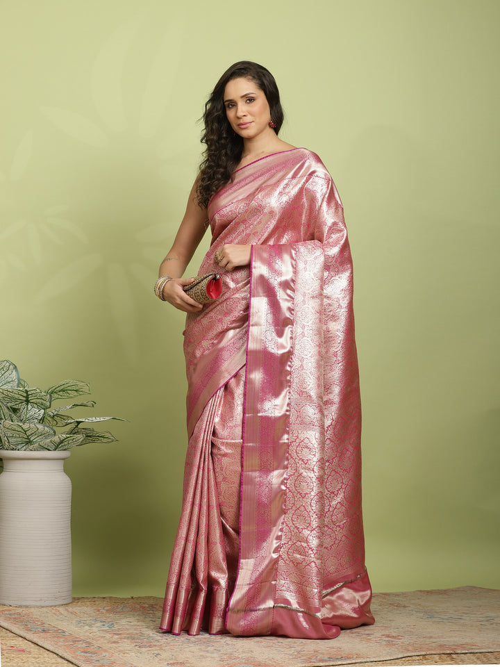 Rani Woven Design Art Silk Saree
