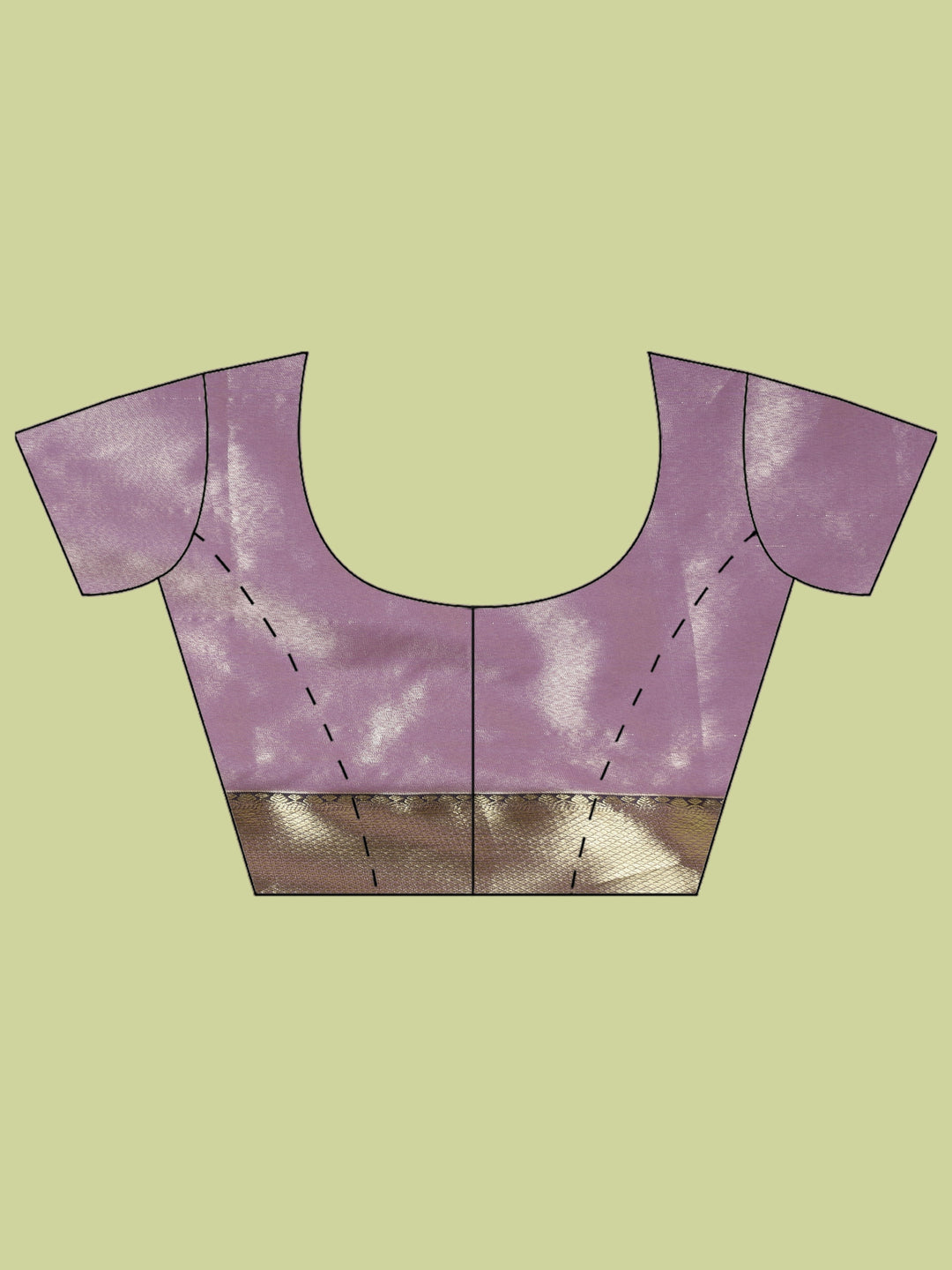 Purple Woven Design Art Silk Saree
