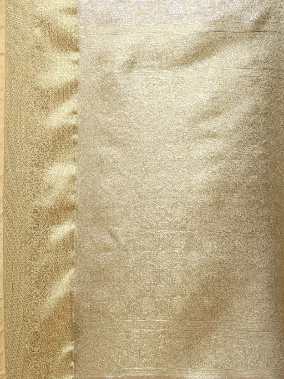 Silver Kalamkari Woven Design Art Silk Saree