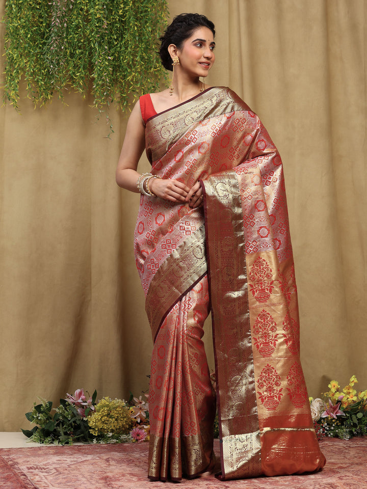 Woven Design Art Silk Saree
