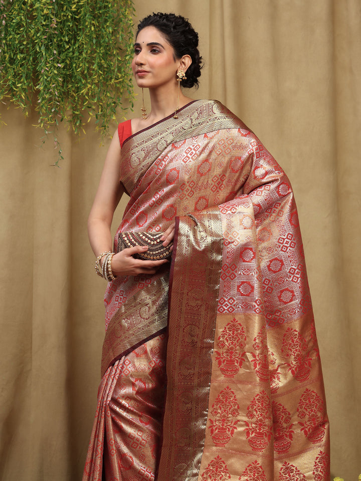 Woven Design Art Silk Saree