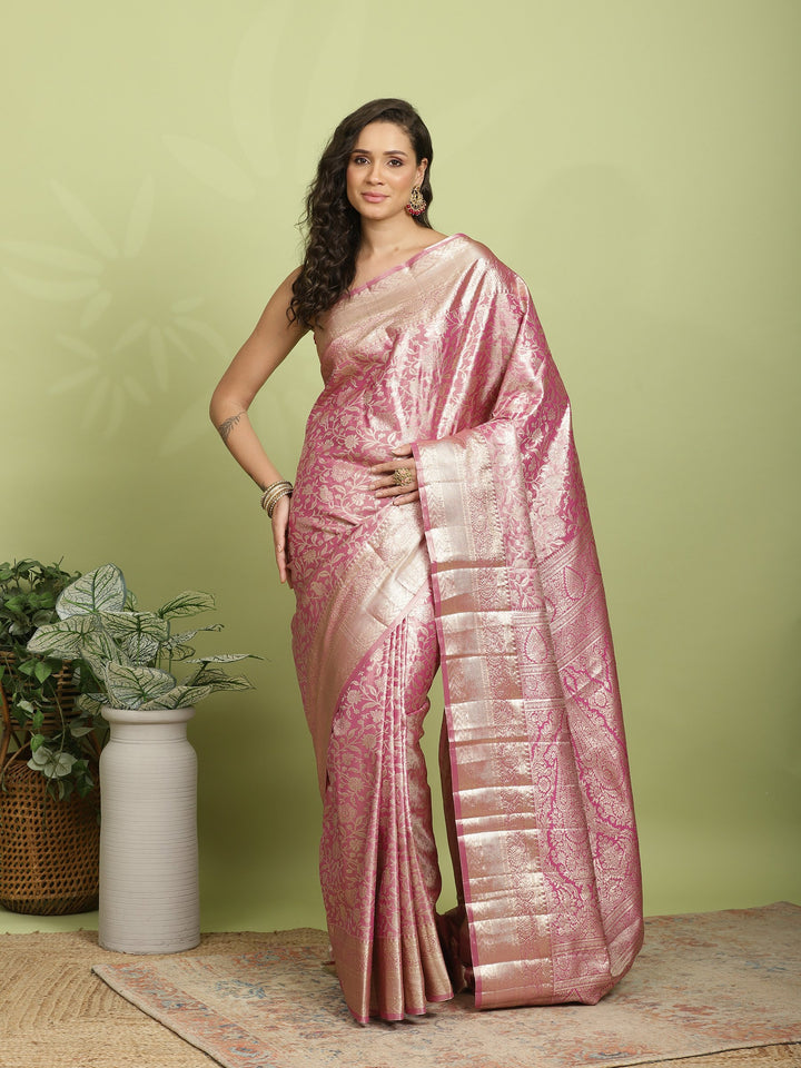 Rani Woven Design Art Silk Saree