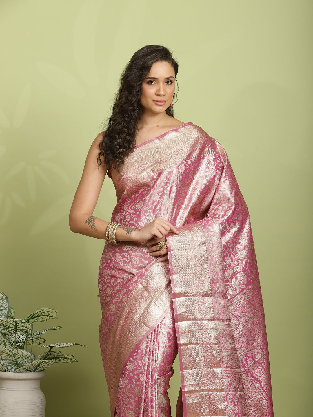Rani Woven Design Art Silk Saree