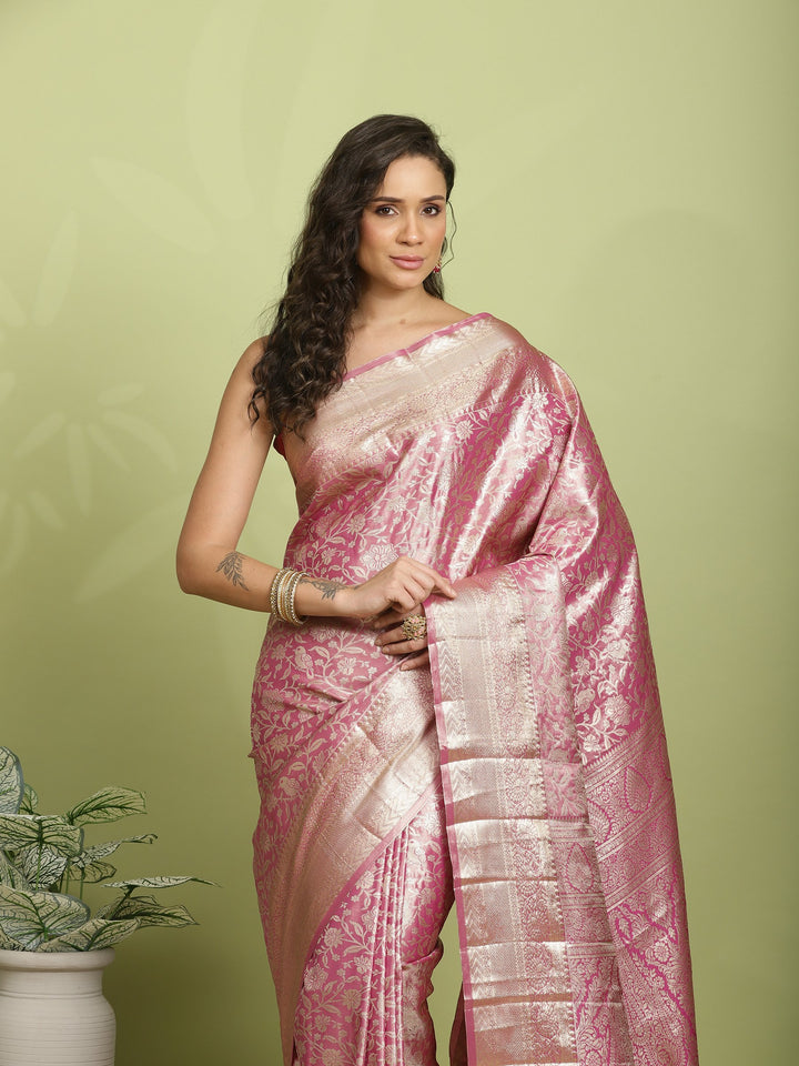 Rani Woven Design Art Silk Saree
