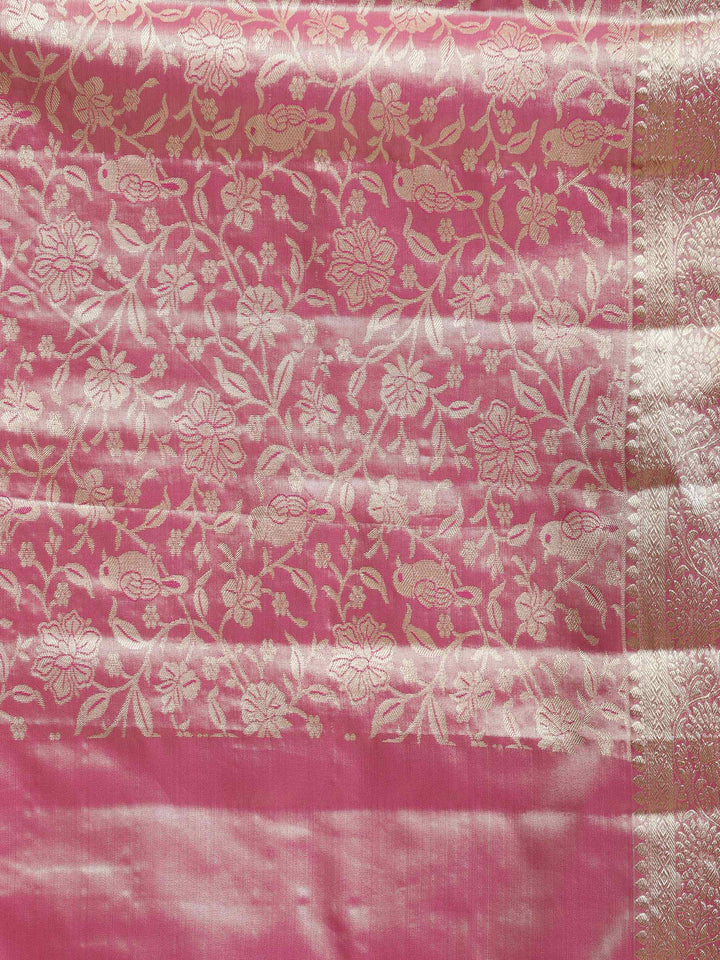 Rani Woven Design Art Silk Saree