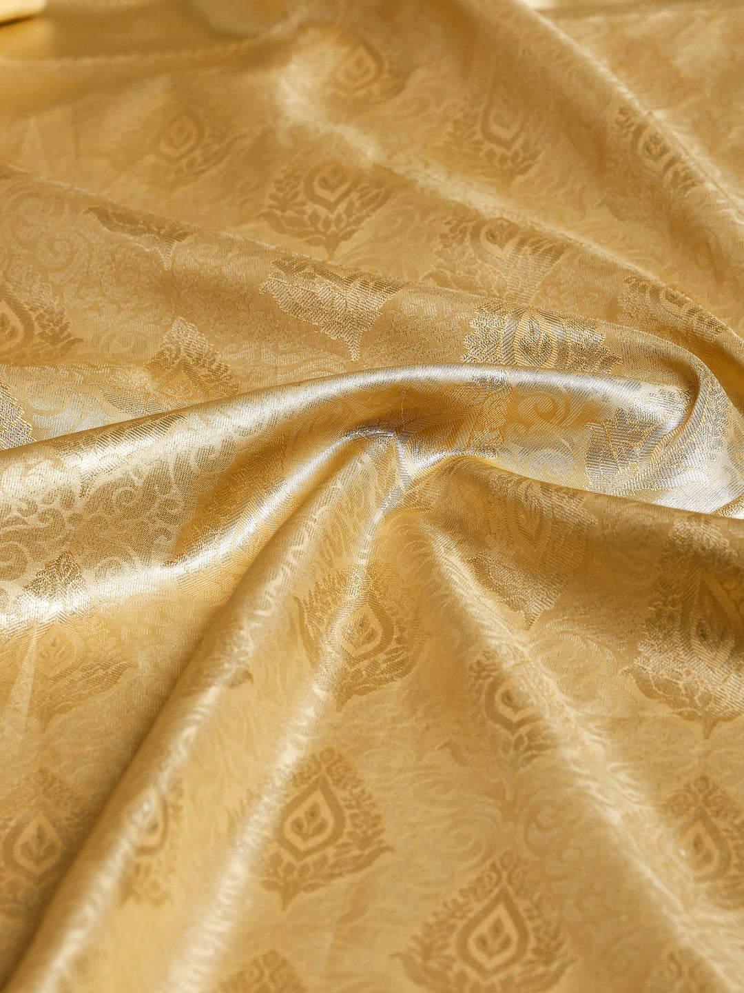 Beige Kalamkari Woven Design Art Silk Saree
