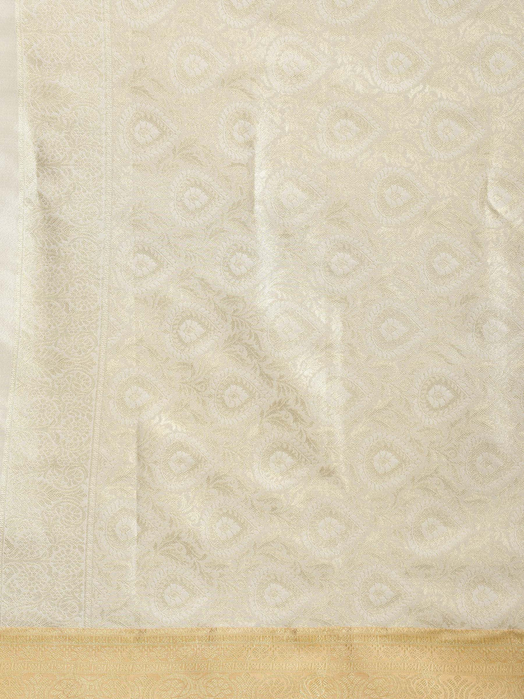 Grey Woven Design Art Silk Saree