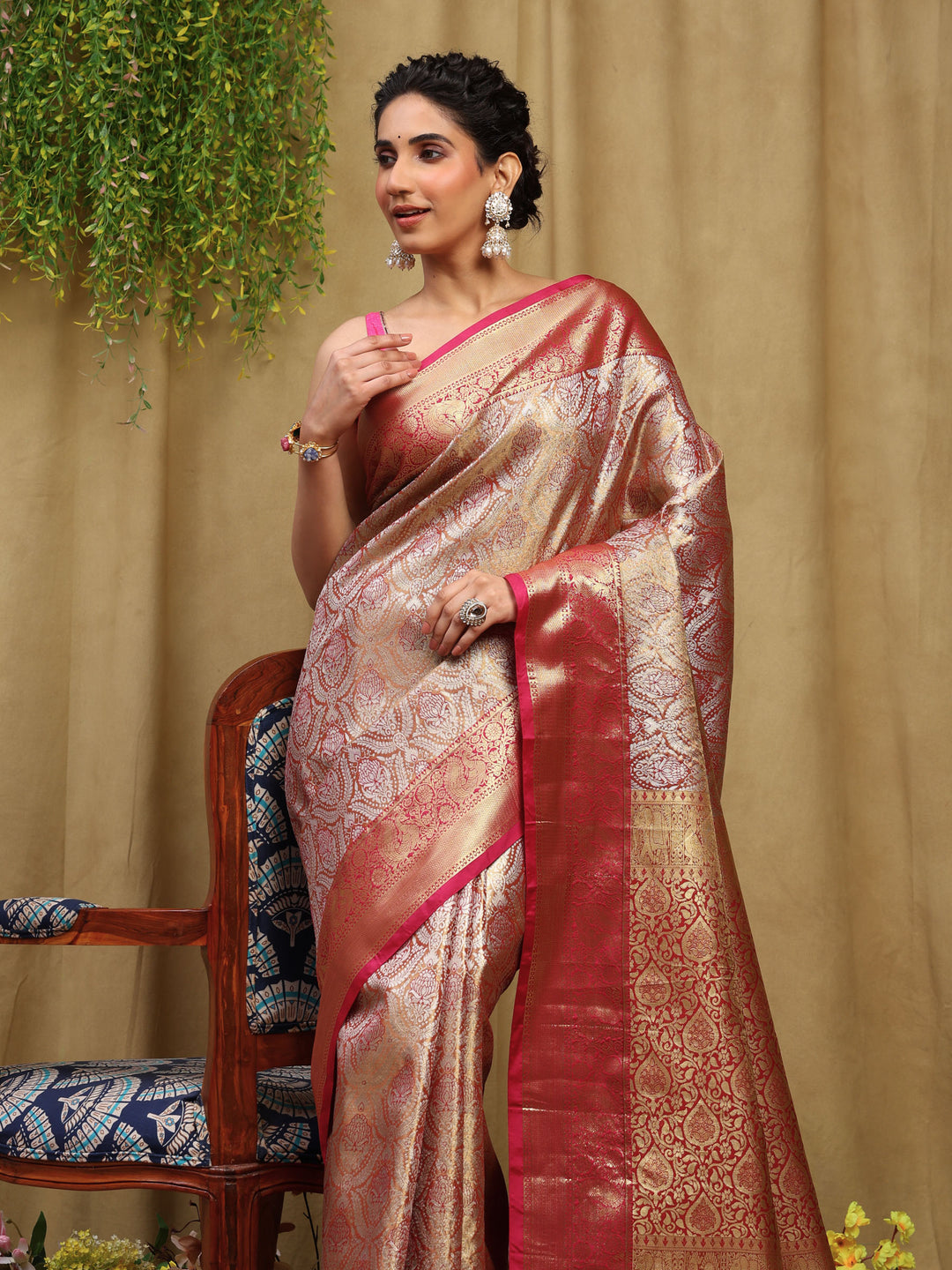 Woven Design Art Silk Saree