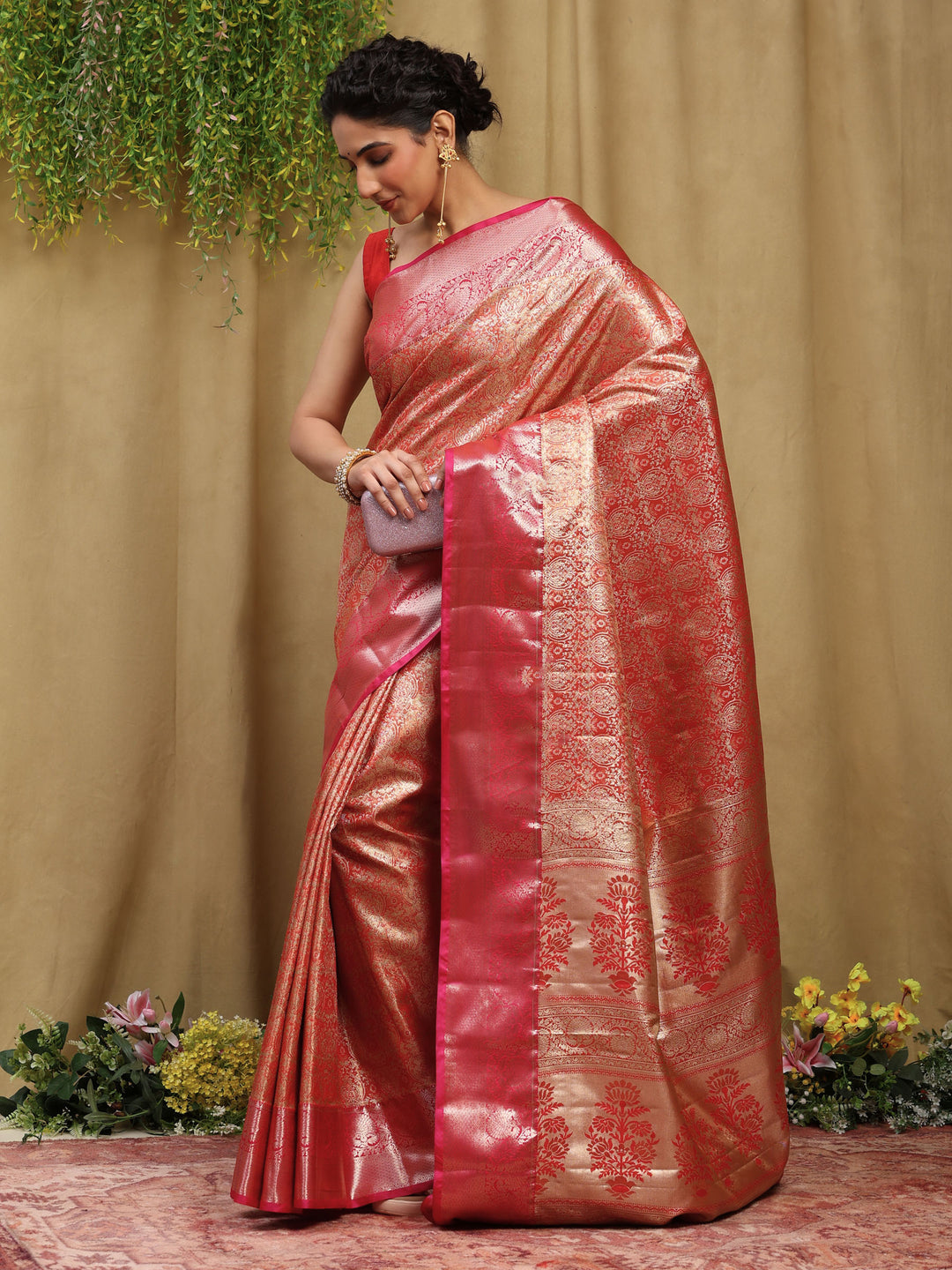 Woven Design Art Silk Saree