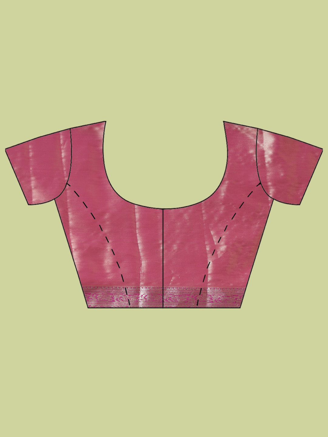 Pink Lavender Woven Design Art Silk Saree