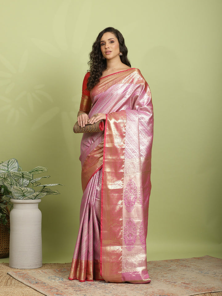 Rani Woven Design Art Silk Saree