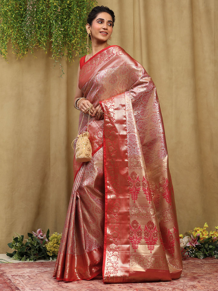Woven Design Art Silk Saree