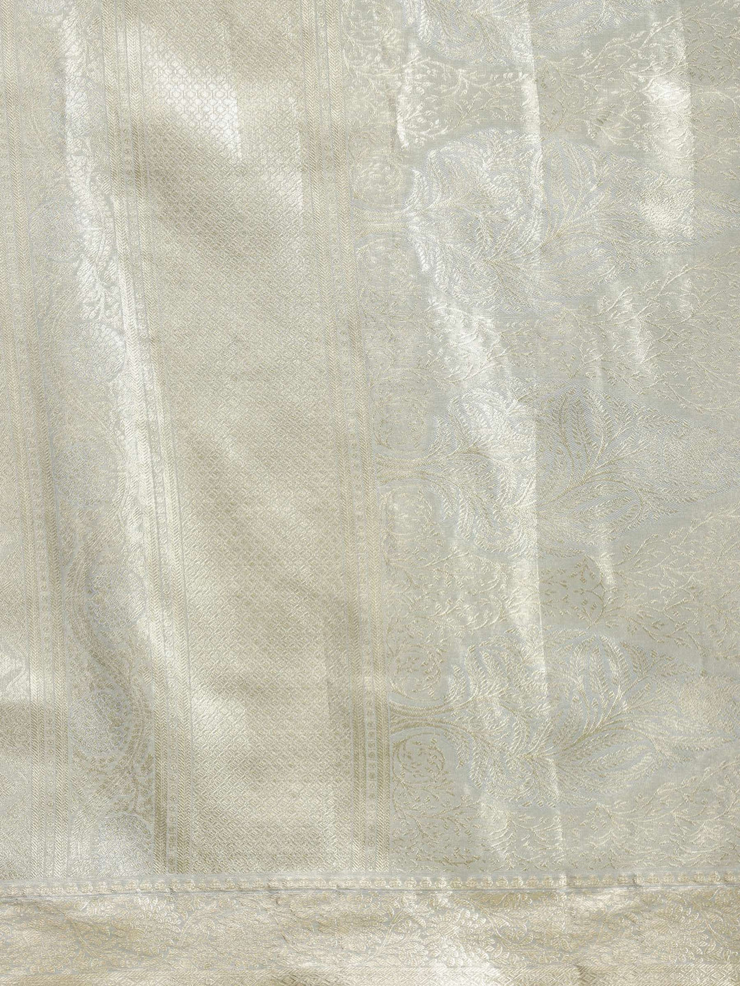 Grey Woven Design Art Silk Saree
