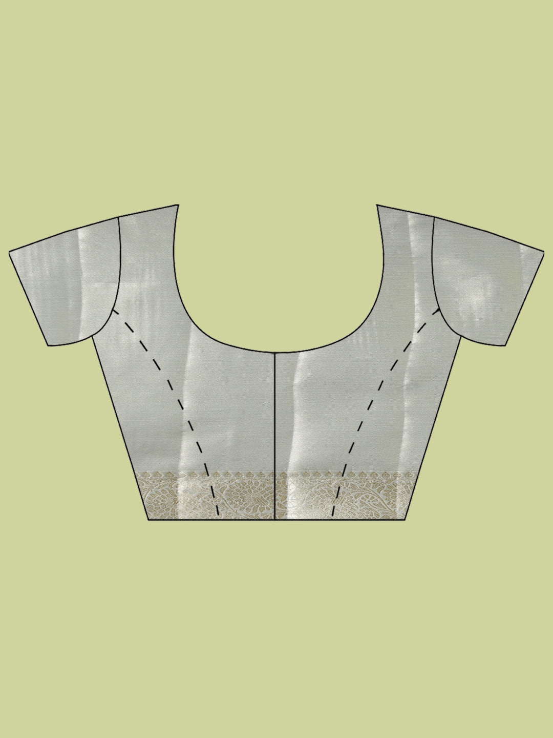 Grey Woven Design Art Silk Saree