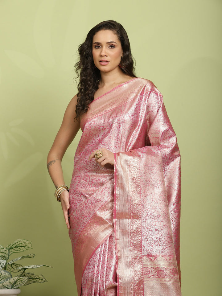 Rani Woven Design Art Silk Saree