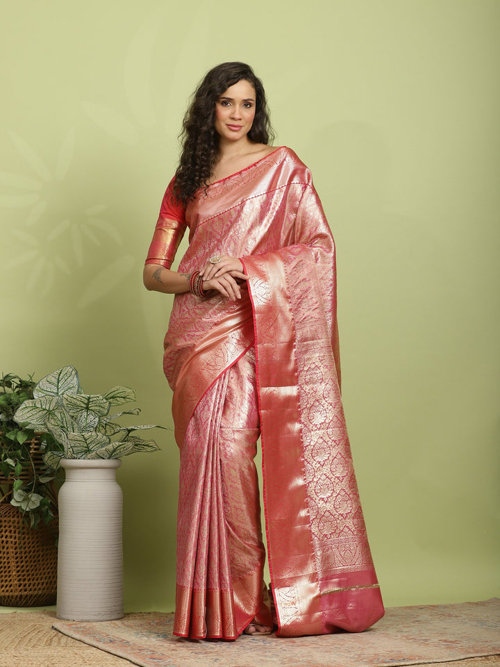 Rani Woven Design Art Silk Saree