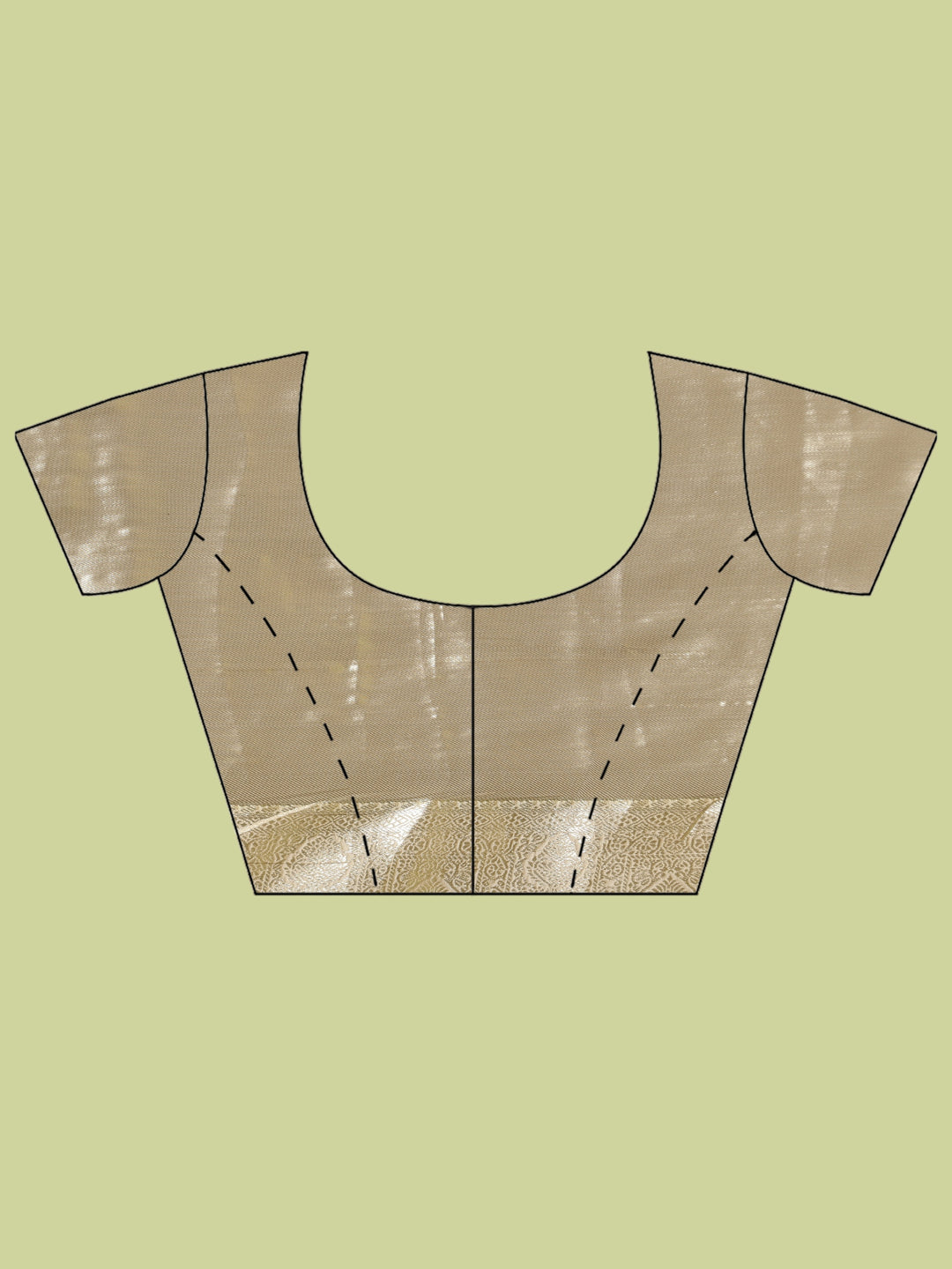 Beige Woven Design Art Silk Saree