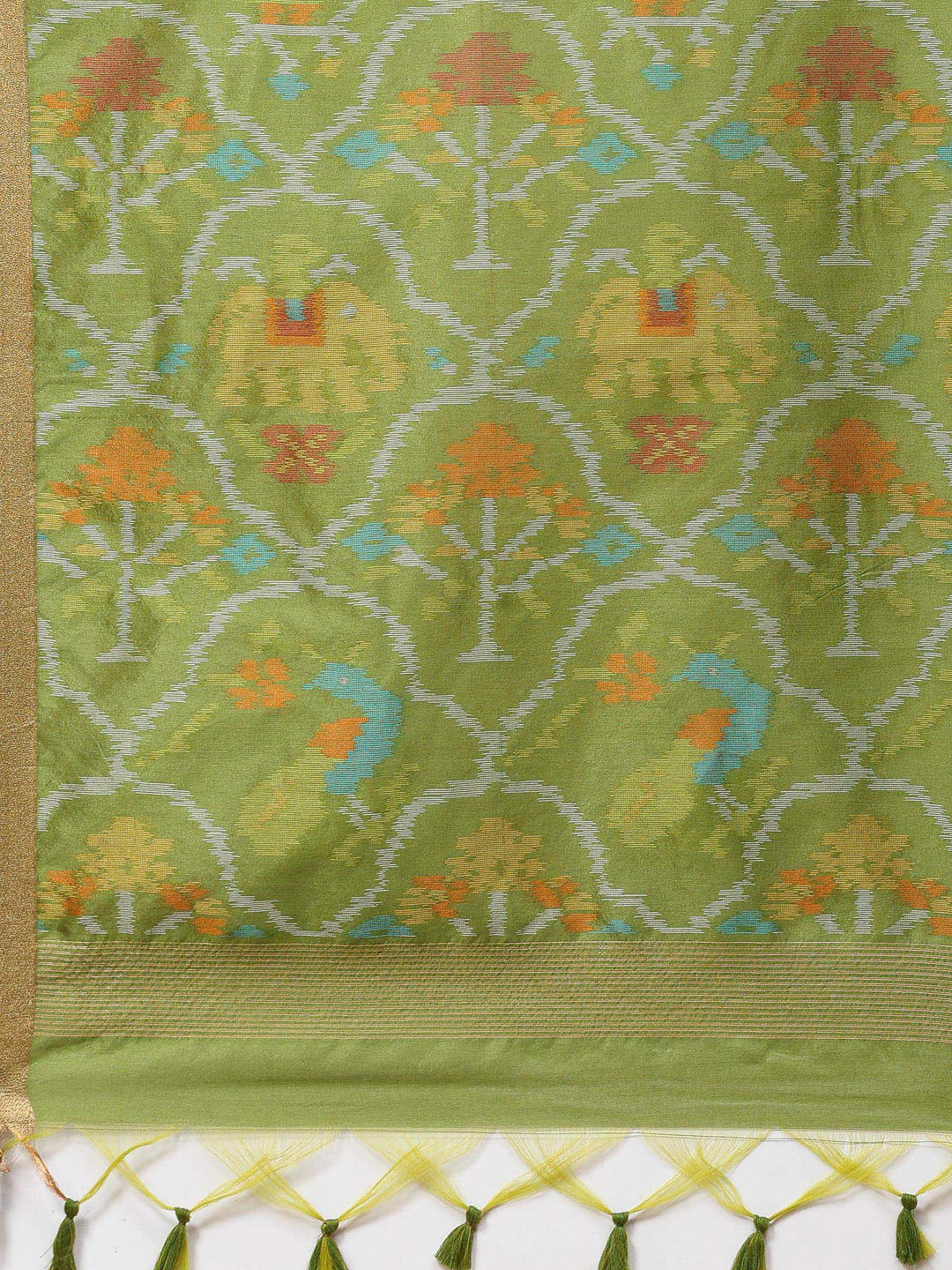 Woven Design Tussar Silk Saree