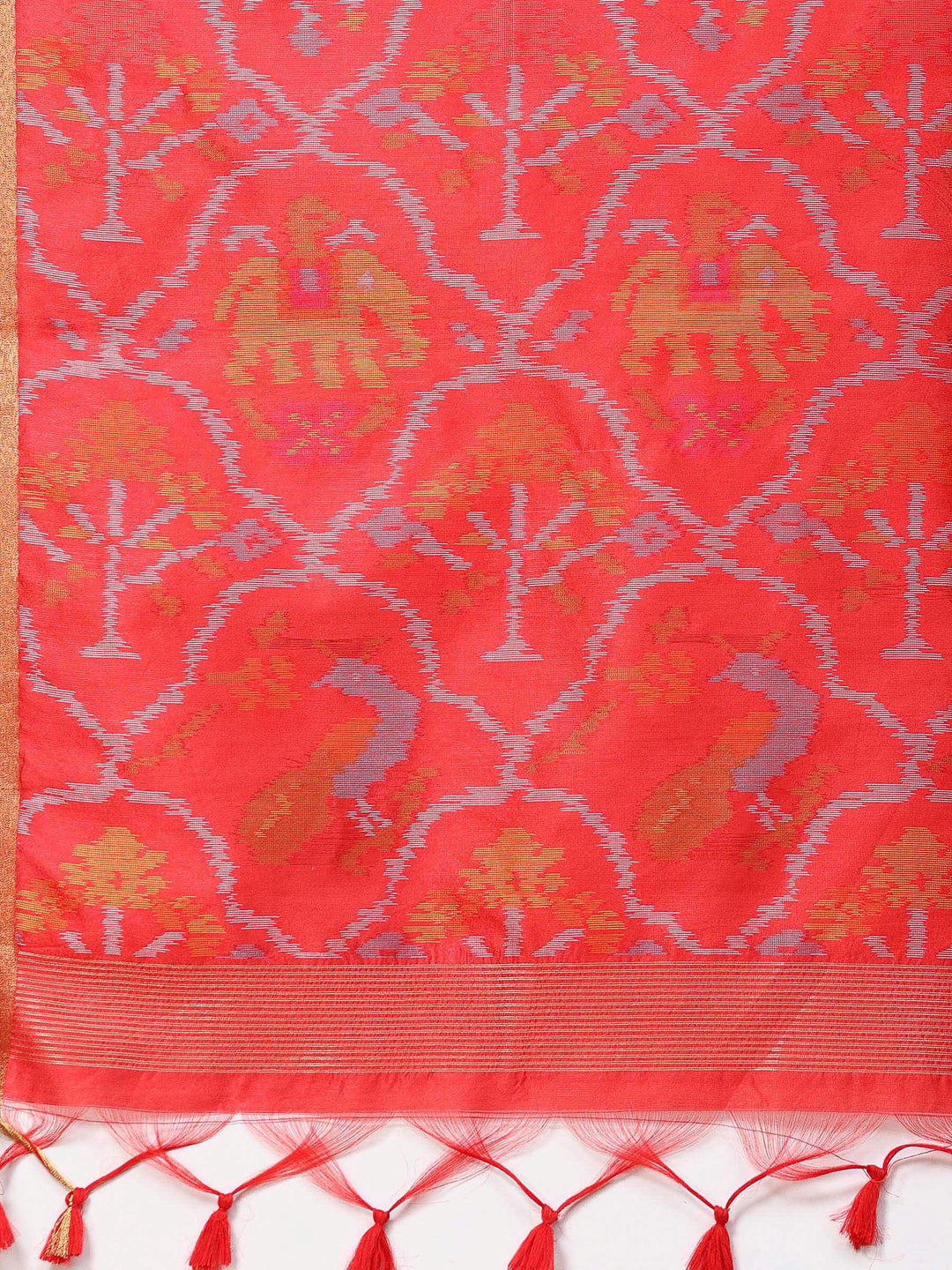 Woven Design Tussar Silk Saree