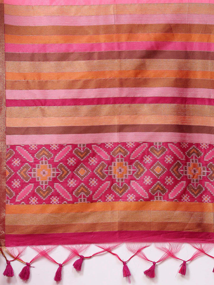 Woven Design Tussar Silk Saree