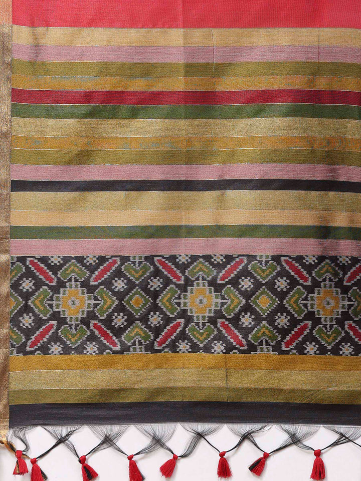 Woven Design Tussar Silk Saree